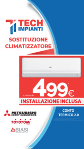 SOSTITUZIONE CLIMATIZZATORE