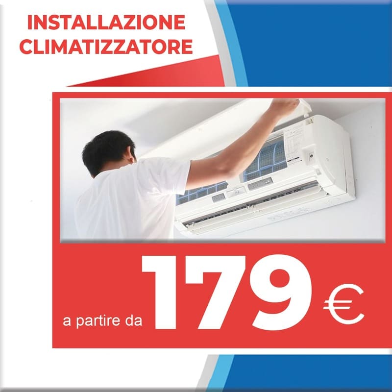 INSTALLAZIONE MONTAGGIO CLIMATIZZATORI CONDIZIONATORI da € 179,00 CATANIA