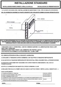 INSTALLAZIONE STANDARD CLIAMA
